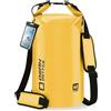 OSAH DRYPAK Dry Bag Borsa Impermeabile Mare 5L/10L/20L/30L/40L Sacca Impermeabile con Spallacci e Custodia Impermeabile per Telefono per Sport Acquatici, Kayak, Pesca, Campeggio