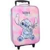 mybagstory | Valigia Stitch Bambino Rosa | Bagaglio Cabina Lilo & Stitch 49 cm | Trolley con ruote per ragazza | Borsa da viaggio Disney con licenza ufficiale | Ideale per vacanze e weekend