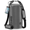 OSAH DRYPAK Dry Bag Borsa Impermeabile Mare 5L/10L/20L/30L/40L Sacca Impermeabile con Spallacci e Custodia Impermeabile per Telefono per Sport Acquatici, Kayak, Pesca, Campeggio