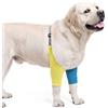 DONGKER Tutore Gomito per Cane,Protezione Gomiti per Cani Ginocchiere Anteriore per Cane di Piccolo Medio e Grande Dopo Uso Chirurgico e Lesione alla Gamba