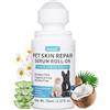Oivolii Roll-On Lenitivo Naturale per Cani e Gatti (70ml) - Sollievo da Prurito e Allergie - Idratante per Pelle Secca con Olio di Cocco - Riparazione Rapida delle Irritazioni