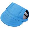 YZOTEK Berretto da Baseball per Cani - Cappello di Protezione Sole per Sport All'aria Aperta di Piccoli Animali Domestici, Visiera Estiva per Cani con Fori per le Orecchie e Cinghia Regolabile