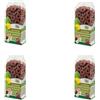 JR FARM Anelli di Barbabietola Rossa | Confezione da 4 | 4 x 100 g | Alimento complementare per conigli e roditori | Anelli senza cereali al 100% a base di verdure | Con vitamine e minerali