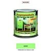 Veleca LEGNOPASTELLO Verde - ml. 250 TINTA PASTELLO PER LEGNO INODORO ALL'ACQUA