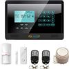 FP-TECH ANTIFURTO ALLARME TOUCH SCREEN CASA KIT COMBINATORE GSM WIRELESS SENZA FILI APP (Kit S - FP-2E-1000-NERO)