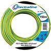 Electraline 32460 Bobina 150 mt di cavo elettrico unipolare FS17 sezione 1x2,5 mm² giallo/verde