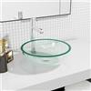 Generico Lavandino in Vetro Temperato 35x12 cm Trasparente,Articoli di ferramenta,Prodotti idraulici,Articoli idraulici,Lavandini,Lavandini bagno-345234