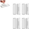 Chie no fukuro Calamite Per Mobili Ultra Sottile Senza Foro Adesivo Acciaio Inossidabile 4 Pezzi, Chiavistello Magnetico Adesivo per Cucina Bagno Armadio Porte Camper
