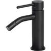 Paffoni LIG131NO Miscelatore bidet senza scarico serie LIGHT nero opaco