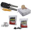 VulTech KIT PINZA A CRIMPARE CRIMPATRICE CAVO DI RETE 100 METRI PLUG CONNETTORE GOMMINI SN21401 SN21424 CRI-01 SC13102-100