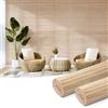 Art3d Pannello da parete in bambù naturale per decorazione di pareti interne, rinnovabili, pannelli per boiserie per pareti, soffitti, mobili da ufficio, 30 x 240 cm, confezione da 2, carbonizzato