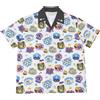 Pokémon Center Camicia in cotone a collo aperto Pokemon Center Mogu Munching Watching taglia L