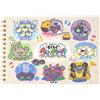Pokémon Center Notebook Pokemon Center A5 Ring 8.4"H Mogu Munching Watching Series