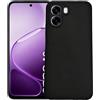 KEJI Cover per OPPO A6x / A6k 5G/4G Custodia in TPU, Morbido Custodia Cover Slim Anti Scivolo Custodia Protezione Posteriore Cover Antiurto per OPPO A6x / A6k 5G/4G (nero)