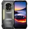 Blackview XPLORE 2 Projector | Rugged Smartphone 5G | 6,73″ 3.2K AMOLED 120Hz | 48GB RAM + 1TB (2 TB) | 50MP + 20MP Night Vision + 50MP | 20000 mAh| NFC | IP68/IP69K | 2 anni di Garanzia | Nero