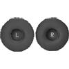 Defean Cuscinetti auricolari di ricambio in tessuto a rete, compatibili con cuffie JBL Tune 450BT/Tune 460BT/Tune 500BT/Tune 510BT/Tune 520BT/JR 300BT/JR 310BT/Junior 320BT (nero)