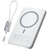New Net - Power Bank Magnetico 10000mAh 38.5Wh compatibile con Samsung Galaxy S26+, S26, S25+, S25, S24+, S24, Ultra, Edge, FE, 5G [Potenza 15W - USB-C 22.5W ]