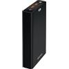GBC Powe Bank 20000mAh per Notebook. USB-C 100W PD, Ricarica Rapida, 2 Porte USB, Nero