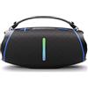 RIENOK Cassa Bluetooth Potente 100W, Impermeabile IPX6 per Esterno Feste, 2 Tweeter 2 Woofer, Supporto USB/Scheda TF/AUX, 30 Ore di Autonomia, Vero Stereo Senza Fili, Chiamate in Vivavoce