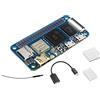 WayPonDEV Banana Pi M2 Zero open source IoT single board computer, quad-core Cortex-A7 Alliwnner H3 CPU, RAM DDR3 da 512 MB (AP6212) e Bluetooth, compatibile con Raspbian Android Linux