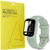onetuo - Pellicola protettiva compatibile con Garmin Vivosmart 5, pellicola protettiva in TPU trasparente e flessibile, senza bolle, compatibile con custodia, qualità premium, 3 pezzi
