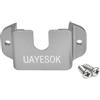 UAYESOK Supporto 3 in 1 per auto, walkie talkie, radio e altoparlante, supporto per microfono e dispositivo mobile, supporto radio CB con adesivo 3M per Baofeng Kenwood Motorola Quansheng (grigio, 1