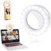 OSDUE Selfie Luce ad Anello, Ricaricabile Luce Dell'Anello Selfie con 40 LED e 3 Modalità di Illuminazione, Luce per Selfies Dimmerabile, per Telefono/Youtube/Tiktok (Cold and warm three colors-40LED)