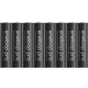 Panasonic Eneloop pro, batterie ricaricabili AAA/Micro, 8 pz (2 confezioni da 4), capacità di min. 930 mAh, batterie Ni-MH, pronte all'uso, ricaricabili fino a 500 volte, confezione senza plastica, pro, nere