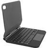 Dilwe Custodia con Tastiera Wireless con Touchpad per Tablet IOS Mini 6 2021 da 8,3 Pollici A2567 A2568 A2569, Tasti Retroilluminati, Batteria a Lunga Durata, Facile da Trasportare, Studio di Lavoro