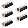 The Lord of the Tools 5Pcs 26Pin Connettore DB26 Tre Fila Maschio Porta Seriale Presa per Unità di Controllo Automatico Registratore di Cassa