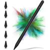 TQQ Penna per Tablet, 2.0 Stylus Pen Tablet Android Compatibile con Samsung/Lenovo/Xiaomi/Huawei/Touch Screen, Stylus Penna con Sensibilità all'inclinazione con 5 Punte