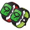 Xisair 2PCS Cinturini Compatibili con Redmi Watch 4/5/6, Miband 10Pro/9Pro/8Pro | Braccialetti Sportivi, Cinturino in Silicone, Accessori per Orologi, Uomo e Donna