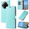 KKEIKO Cover per Honor Magic7 Lite 5G, Antiurto Custodia in PU Pelle con Blocco RFID, Magnetico Protettiva Cover per Honor Magic7 Lite 5G, Verde