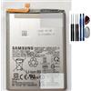 SPES Batteria di ricambio originale per Samsung Galaxy A53 5G A536B batteria 5000 mAh con strisce adesive, incluso strumento di montaggio