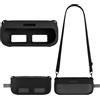 Yaowanguan Custodia in Silicone per Bose SoundLink Flex 2ª Gen/SoundLink Flex Diffusore Bluetooth portatile,Soundlink Flex 2/1 Manicotto da Viaggio Portatile Trasporto Borsa con Tracolla,Nero