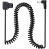Panlouting Cavo di Alimentazione per Monitor D-Tap a 5,5 * 2,1mm DC | Cavo Spiralato 12V per Anton Bauer, Atomos Shogun, KiPRO LCD Monitor, Ikan Monitor, Blackmagic Video Assist, SmallHD Indie 7