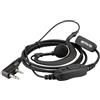 Retevis RE3120 Walkie Talkie Auricolare con Microfono 2 pin tipo C Compatibile con 2 Way Radio RT24 RT28 RT22 RT622 RT27 RT617 RT618 RT619 BaoFeng BF-888S Kenwood Proster (1 PZ)