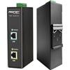 PROCET PoE System PROCET DIN guida 10 Gigabit PoE Iniettore fino a 60W PoE/PoE+/PoE++, -40℃ to 65℃, 6KV PoE Protezione da Sovratensione for PTZ WebCam, IP Camera, Wireless AP, Stazione base, sensore ambientale