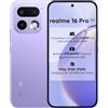 realme 16 Pro 5G Telefono cellulare Smartphone, Display AMOLED 6,78 1.5K 144Hz, 200MP OIS,Selfie 50MP, Batteria 6500mAh, Ricarica Rapida 45 W, IP68/IP69K Resistente (Orchid Purple, 512, GB, 8, GB)
