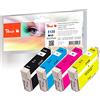 Peach Confezione risparmio di cartucce compatibili con Epson T1295