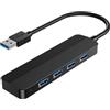 TSUPY 4-Port USB 3.0 Hub
