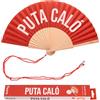 Fisura Calo, Rosso Ventaglio, Standard da Donna, Calo, Rosso, Taglia unica