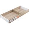 Blum AMBIA-LINE Organizer per cassetti legno 42×20×5 cm | Rovere Bardolino | Piedini antiscivolo - tenuta sicura senza incollare | Portaposate & divisorio effetto legno | Per cucina, bagno & armadio