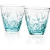 RCR Da Vinci Bicchieri Colorati, Set di 2 Bicchieri Bicchiere Perfetto per Whisky.