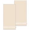 Herding SOCCX Set asciugamani 2 pezzi, 50 x 100 cm, 100% cotone, beige