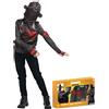Rubie's Rubies - Panoplie Black Knight Top + Passamontagna + Borraccia del Brave Fortnite, Ado, 155119XXL, XXL, 11-12 anni