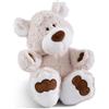 NICI orso di peluche Bendix 20cm I Orsetto con zampe grandi e coccolose I Peluche per gli amanti dei peluche I Animale di peluche da produzione sostenibile - 49436