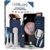Udivita Otoscopio Pulizia Orecchie Flessibile Digitale con Telecamera HD 10mp WiFi Rimozione Cerume - UdiGuard Pro-Clean Kit per Orecchie Naso e Gola Bambini e Adulti - Con Pinzette Punte Sostituibili