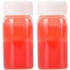 GANAZONO Pinzetta per Ciglia Finte Pulizia Rapida Spugna Integrata Rosso | 2 Pezzi, Chiusura Ermetica in Silicone, Uso Pulito e Semplice, per Studi e Postazioni Make-up Colore Casuale