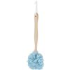 Generico Spugna Da Bagno Con Manico Lungo Materiale Morbido Spazzola Per La Schiena Per La Doccia Unisex Spazzola Da Bagno Esfoliante (Blu)